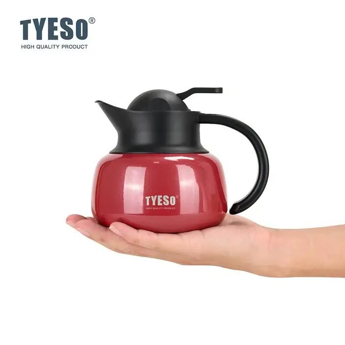Infuseur à thé Tyeso en acier inoxydable avec forme de citrouille compatible avec différents filtres pour thé et boissons fraîches occasions quotidiennes et spéciales
