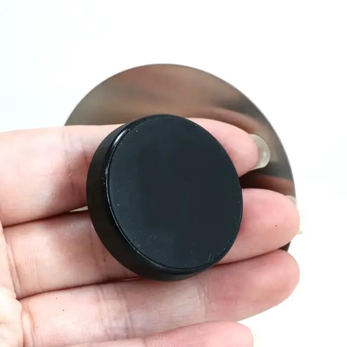 Miroir d'extraction espresso shot mirror acier inoxydable réglable pour barista porte filtre sans fond occasions spéciales caféinées