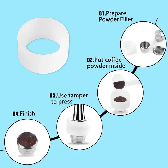 Capsule de café pour Nespresso Inissia Krups YY1531FD