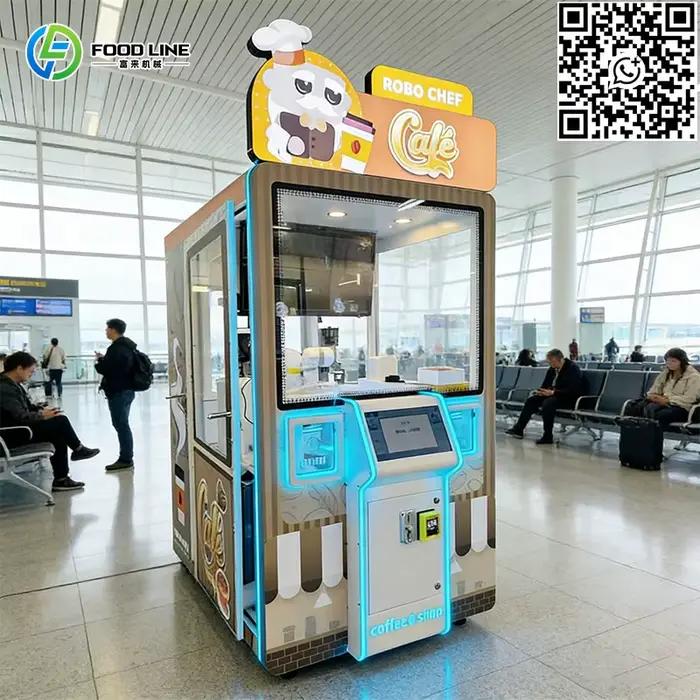 Distributeur automatique de café personnalisé pour les entreprises