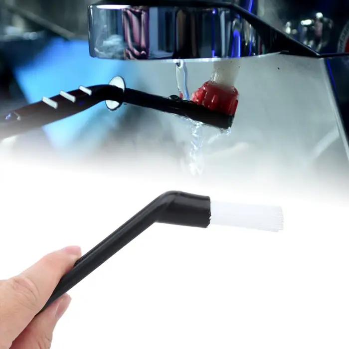 Brosse à café expresso avec manche en plastique