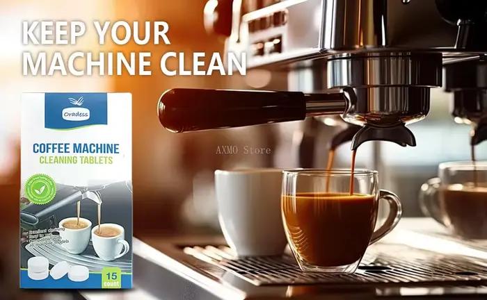 Comprimés de nettoyage effervescents pour Machine à café