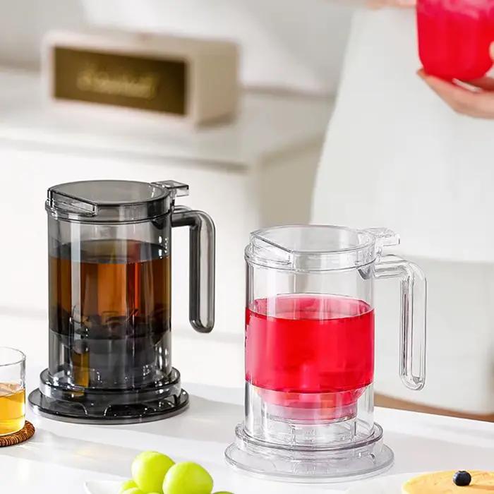 Théière avec infuseur amovible pour une infusion sans amertume