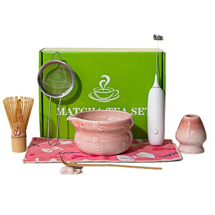 Ensemble de thé matcha japonais 8 pièces