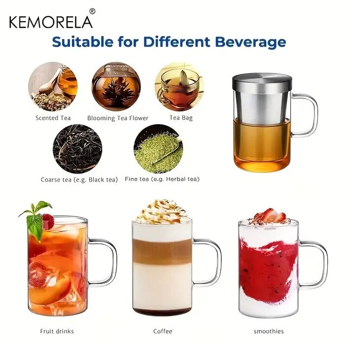 Tasse à thé en verre Borosilicate