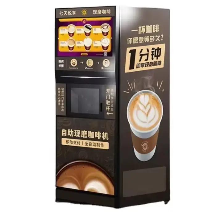 Distributeur automatique de café Nespresso à broyage frais et design personnalisé
